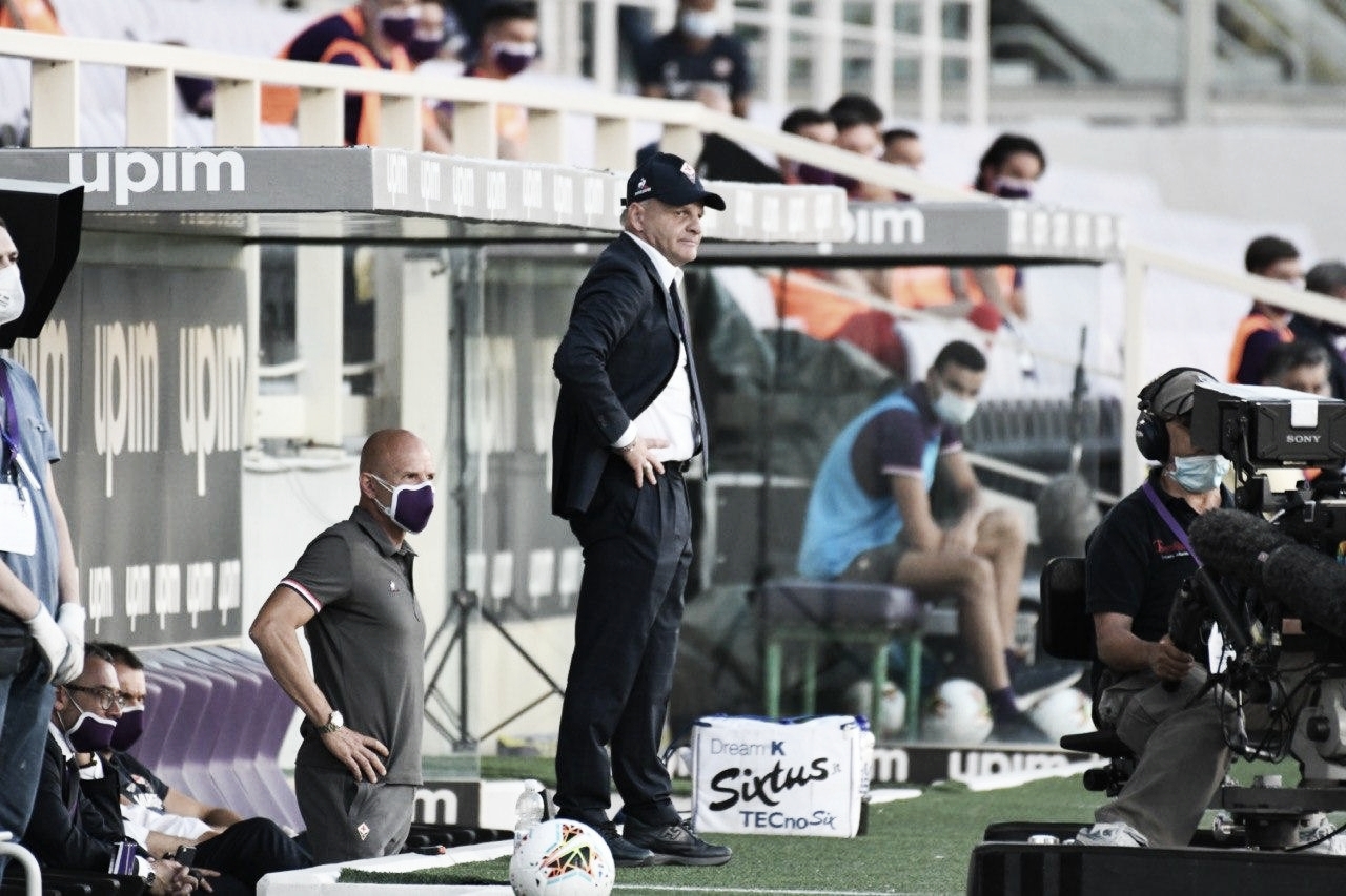 Giuseppe Iachini lamenta empate da Fiorentina contra Brescia: "Demos o melhor" Giuseppe Iachini lamenta empate da Fiorentina contra Brescia: "Demos o melhor"