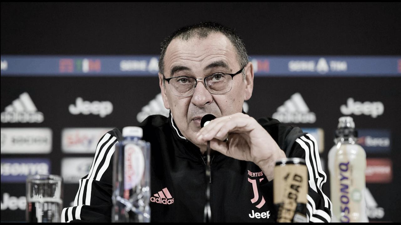 Sarri justifica evolução no condicionamento físico para vitória da Juventus: "Questão de empenho" 