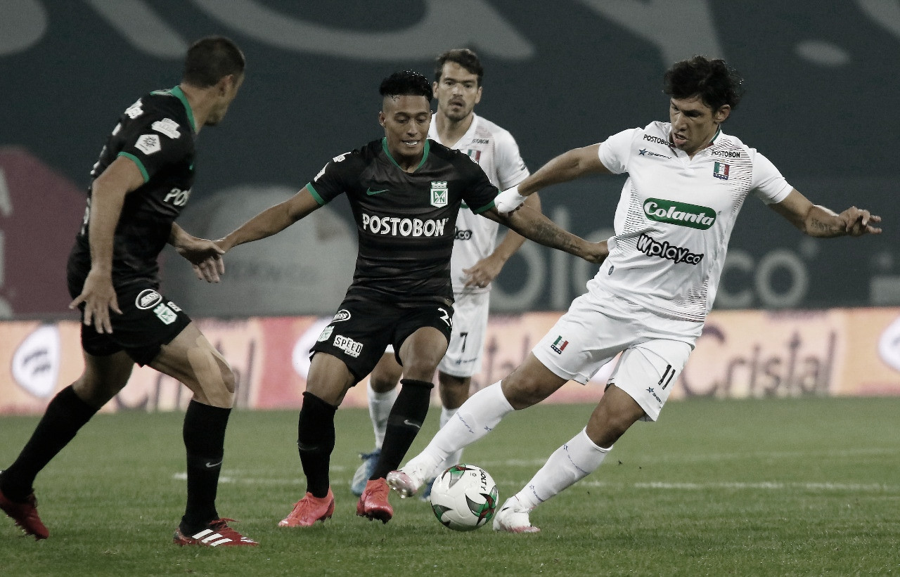 Once Caldas doblegó a Nacional y se trepó al liderato de la liga Once Caldas doblegó a Nacional y se trepó al liderato de la liga