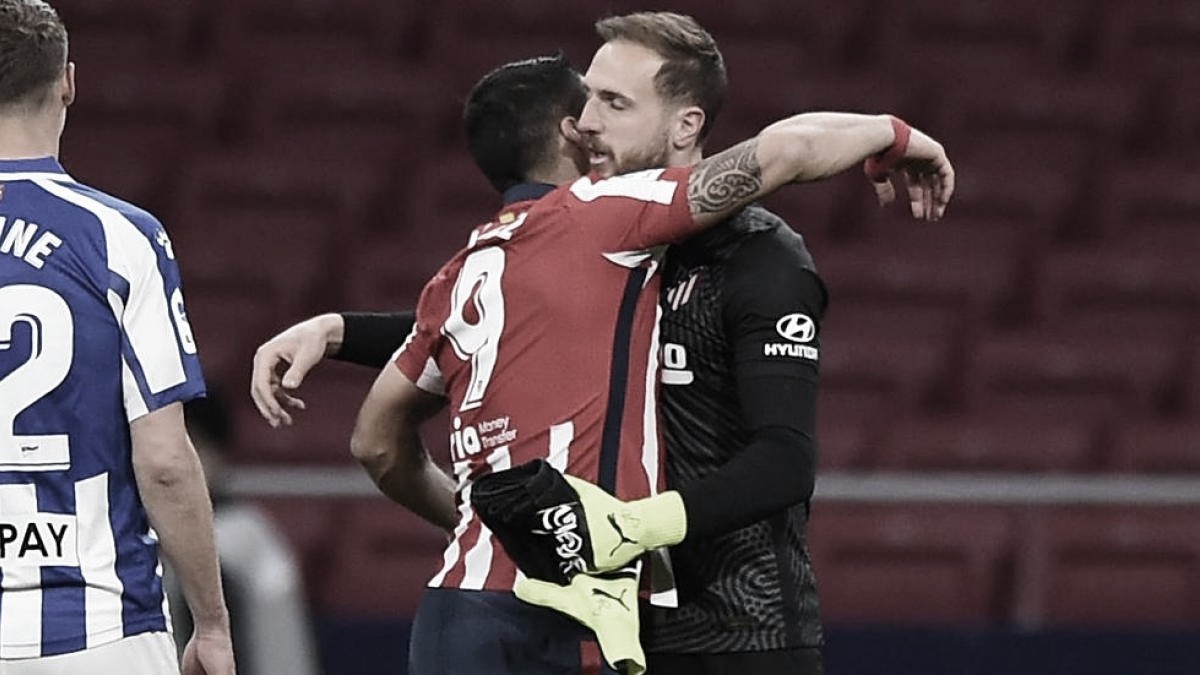 Suárez y Oblak, los grandes representantes del Atleti Suárez y Oblak, los grandes representantes del Atleti
