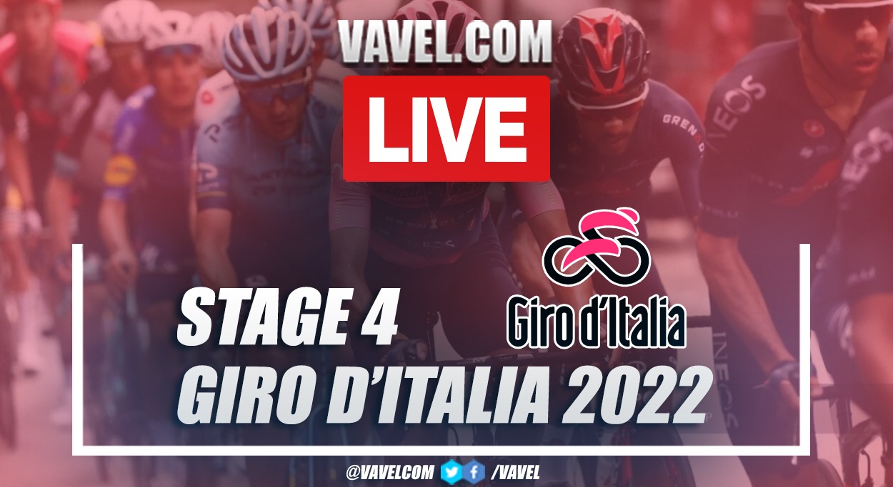 Summary and highlights: stage 4 of the Giro d'Italia 2022 between Avola and Etna