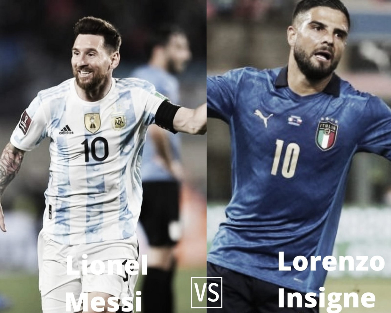 Los referentes de la Finalísima: Messi vs Insigne