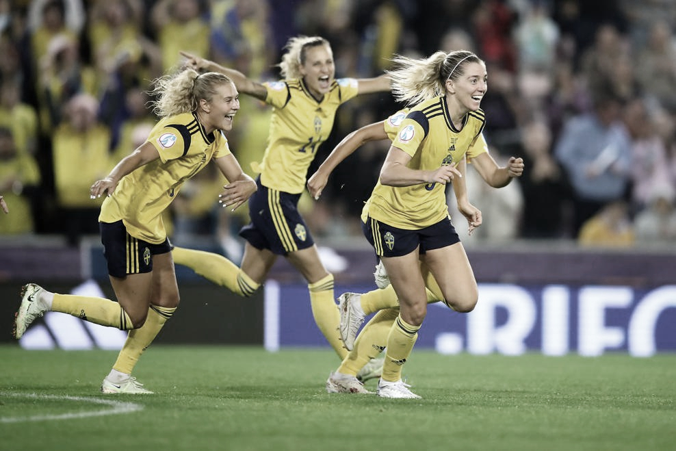 Suécia confirma favoritismo, elimina a Bélgica e avança de fase na Euro Feminina