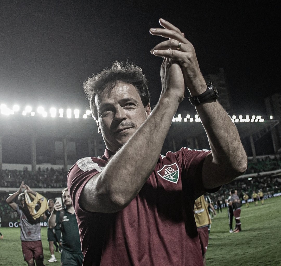 "Em muito jogos, atuamos melhor no segundo tempo", comenta Diniz após vitória do Fluminense