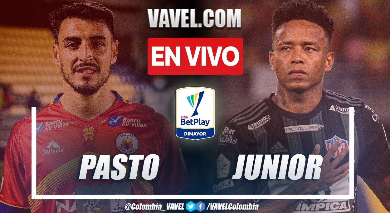 Resumen y goles: Pasto 2-1 Junior en la fecha 12 por Liga BetPlay 2022-II