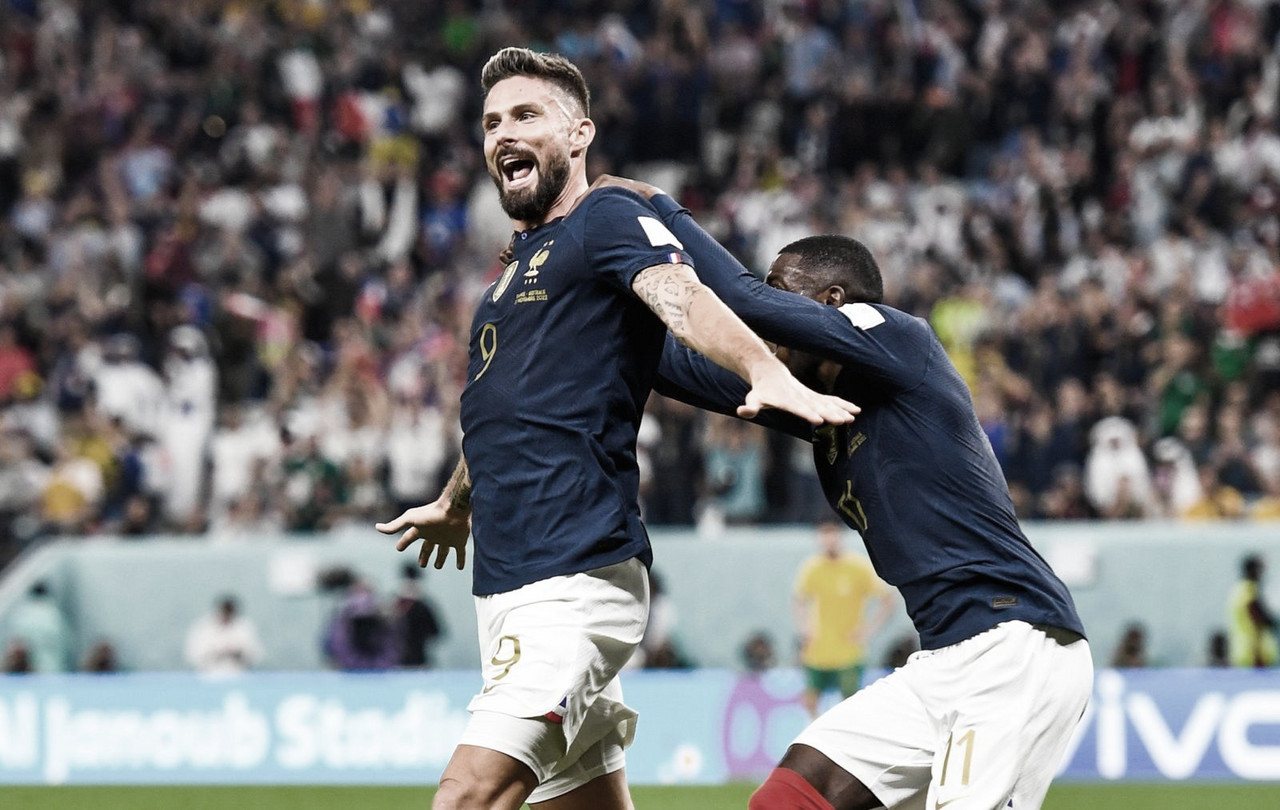 França toma susto, mas estreia na Copa com goleada sobre Austrália