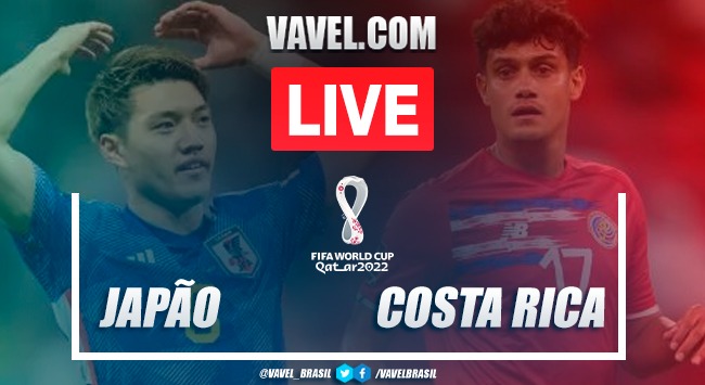 Gol e melhores momentos para Japão x Costa Rica pela Copa do Mundo (0-1)