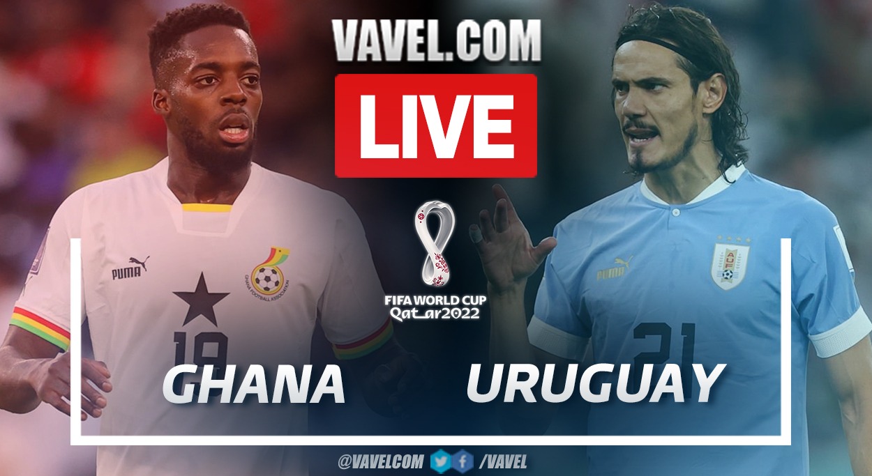 Goals and Highlights: Ghana 0-2 Uruguay in World Cup Qatar 2022