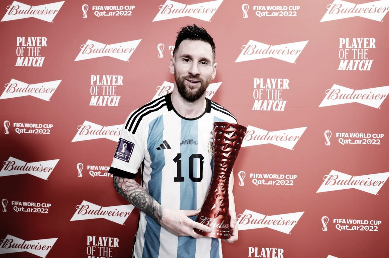 Lionel Messi lo hizo otra vez y fue el jugador del partido