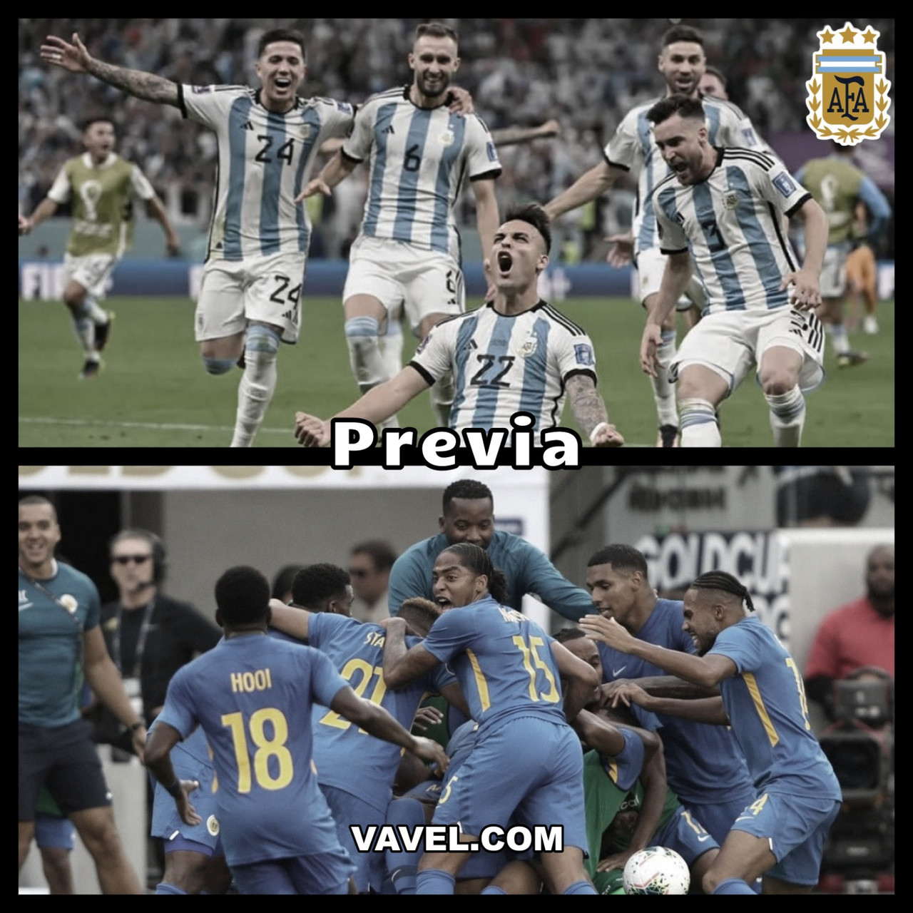 Argentina - Curazao: Segunda parada para los campeones del mundo