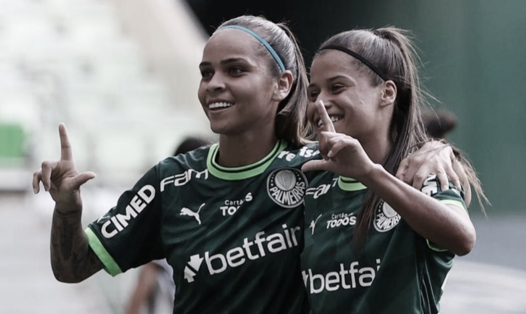 Com hat-trick de Letícia Ferreira, Palmeiras vence e aplica 11 gols no Ceará pelo Brasileirão Feminino
