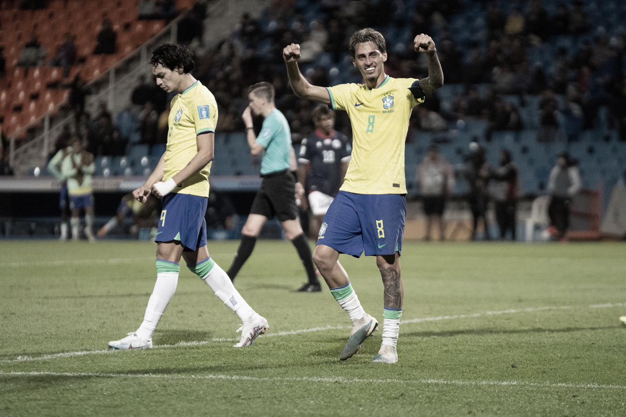 Brasil goleia República Dominicana e garante primeira vitória no Mundial Sub-20