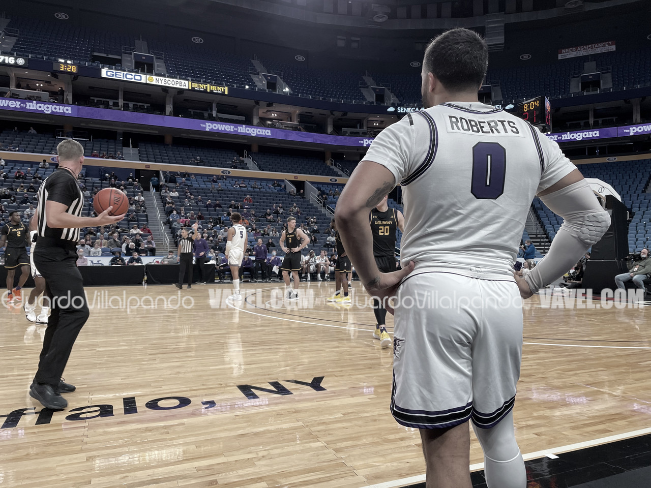 Purple Eagles Drop Albany In Big4 Tripleheader