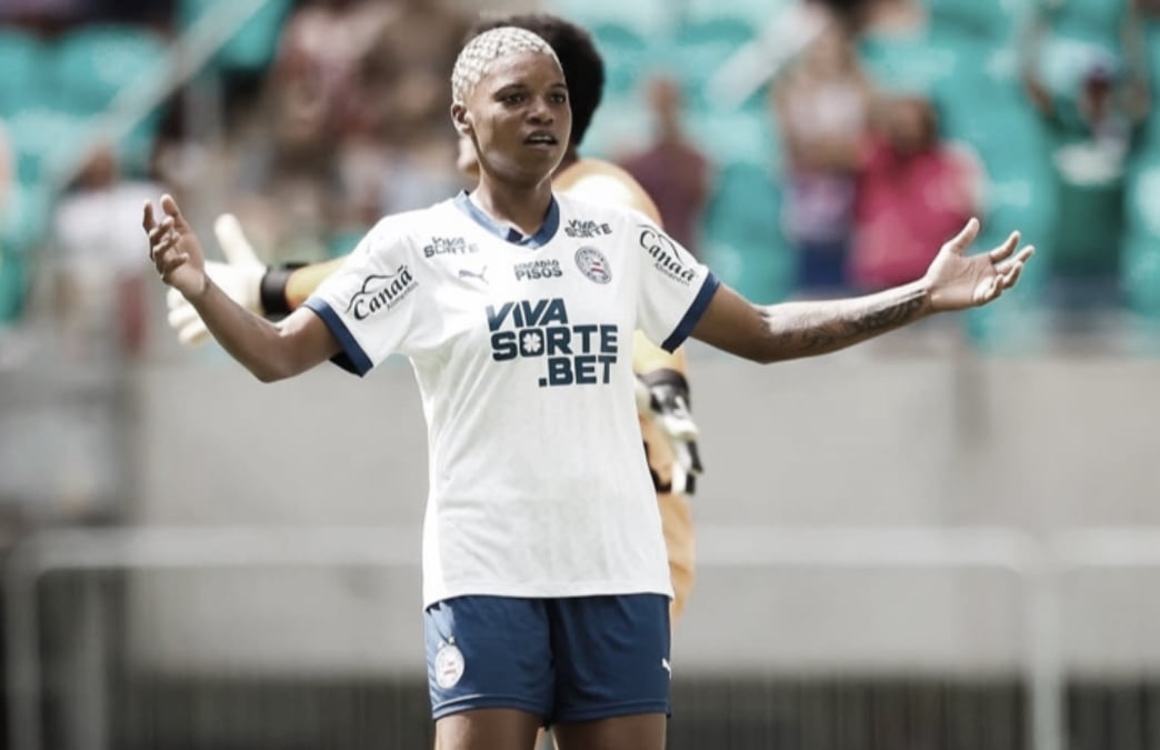 Rhaizza tem atuação de gala, faz hat-trick e Bahia entra na briga pela classificação no Brasileiro Feminino