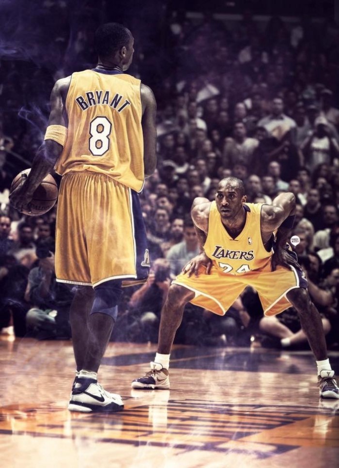 NBA : Los Angeles Lakers - Les numéros 8 et 24 de Kobe Bryant retirés
