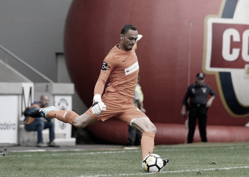 De olho na próxima temporada, goleiro Charles espera boa campanha do Marítimo De olho na próxima temporada, goleiro Charles espera boa campanha do Marítimo