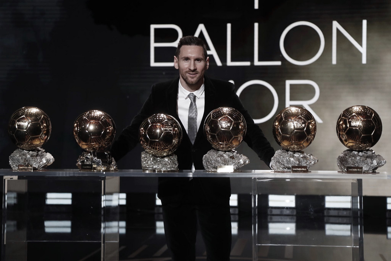Messi consigue el sexto Balón de Oro