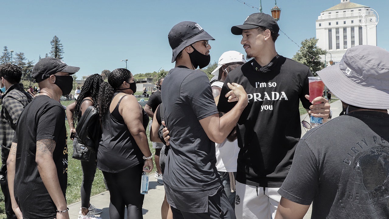 Golden State joins the protests in Oakland