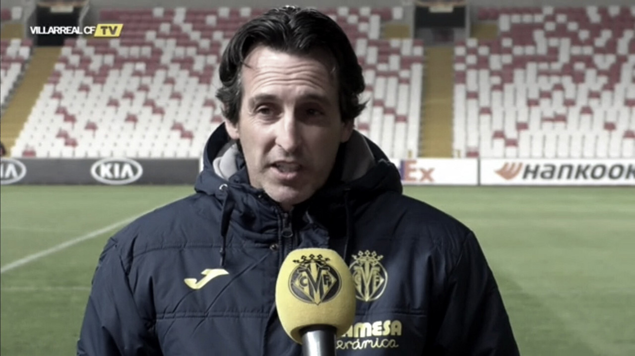 Emery: "Es un partido decisivo y para nosotros puede ser peligroso" Emery: "Es un partido decisivo y para nosotros puede ser peligroso"