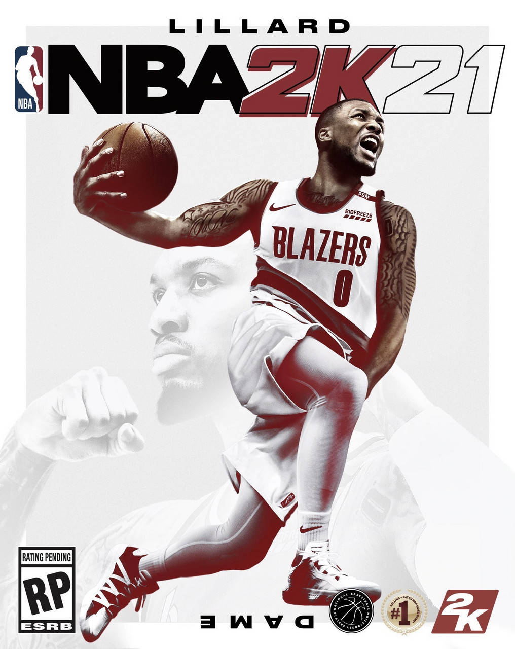 NBA 2K21 Cover: Damian Lillard