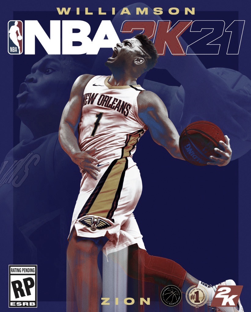 NBA 2K21 Cover: Zion Williamson