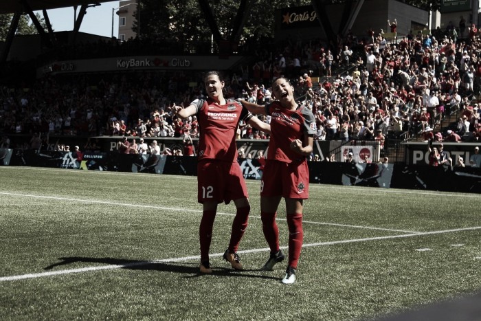 Portland Thorns shutout the Washington Spirit 4-0