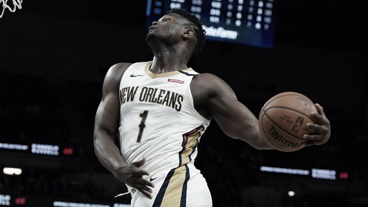 Zion Williamson Returns To Practice