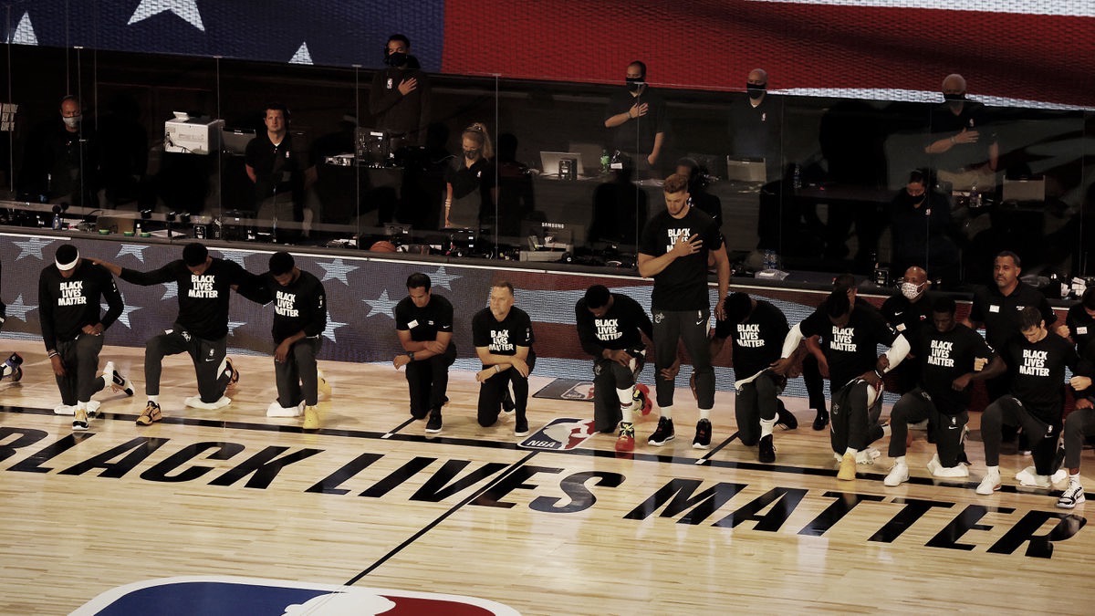 Meyers Leonard Doesn't Take A Knee