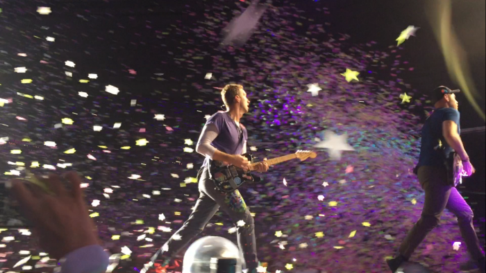 Coldplay: una noche mágica en el Estadio de Francia