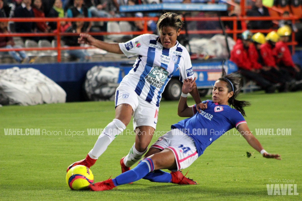 Imágenes del Pachuca 4-0 Cruz Azul en Liga Mx Femenil