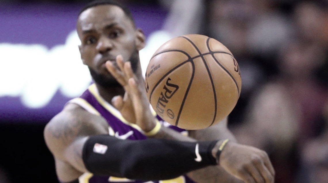 LeBron James Leads NBA In Assists