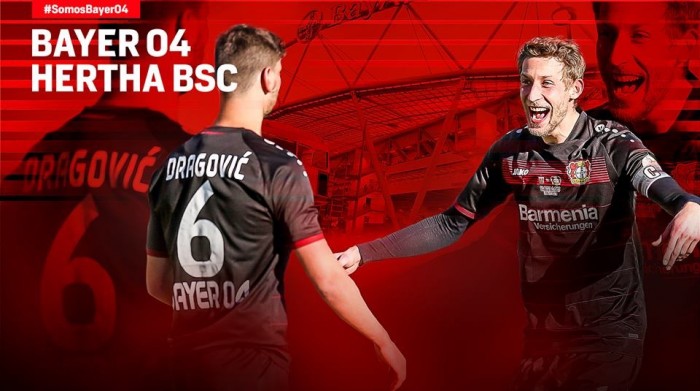 Resumen Bayer Leverkusen 3-1 Hertha de Berlín en Bundesliga 2017