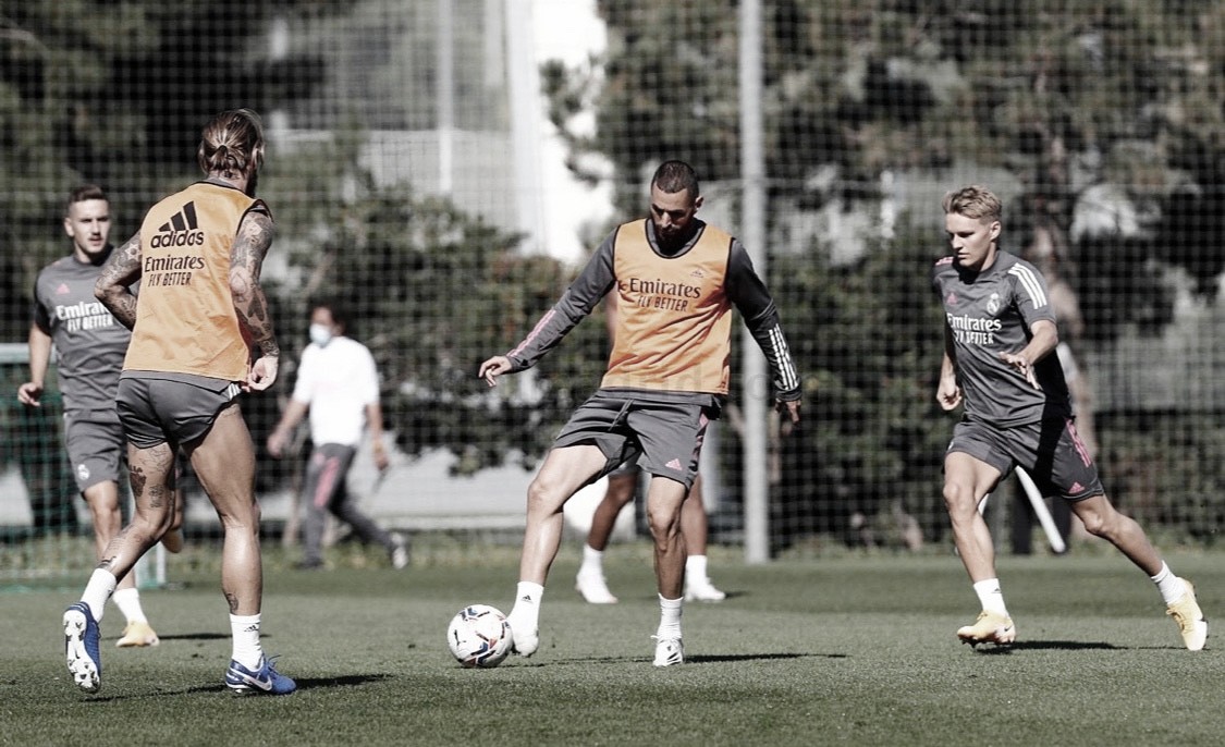 Así ha sido la segunda sesión de entrenamiento para el Real Madrid Así ha sido la segunda sesión de entrenamiento para el Real Madrid