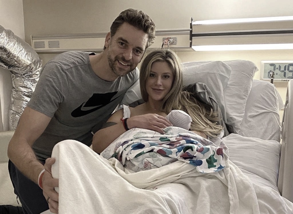 Pau Gasol Names Daughter Gianna, Honoring Kobe & 'Gigi'