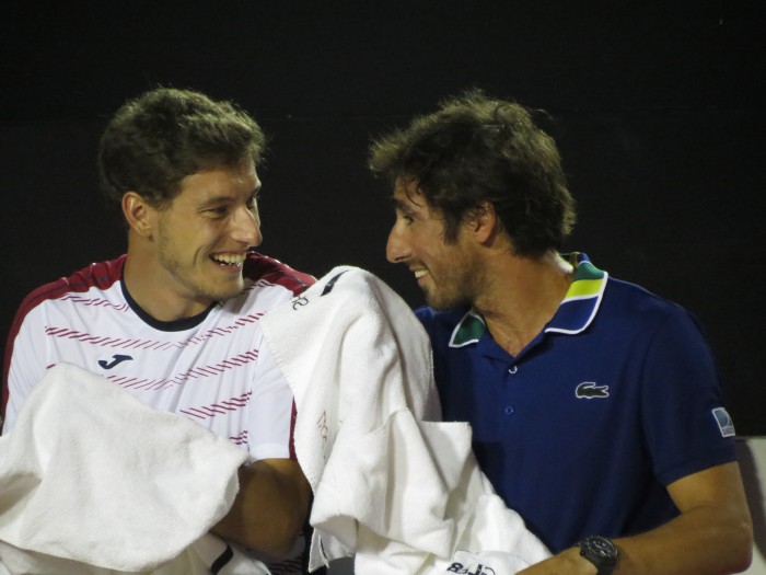 Cuevas e Carreno Busta comemoram título de duplas no Rio Open: "Aumenta confiança"