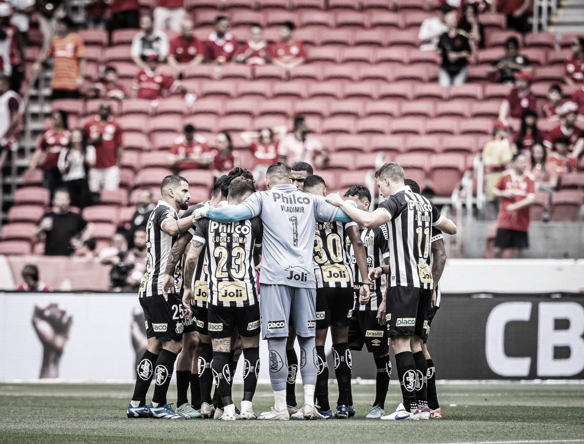 Coritiba e Santos empataram em 0 a 0 pela 10ª rodada do