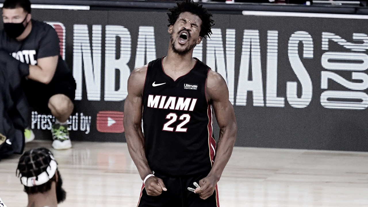 Butler Leads Heat to First Win in 2020 Finals