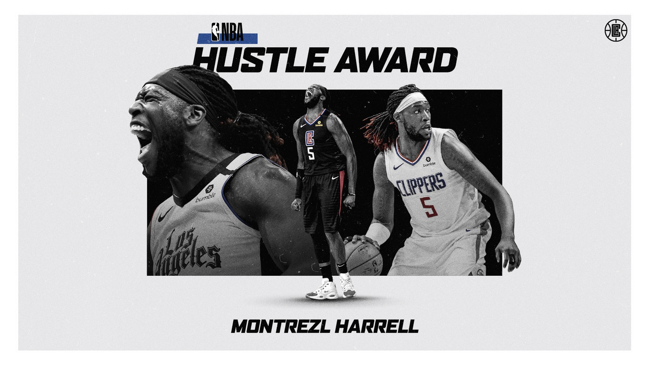 Harrell Wins 'Hustle' Award