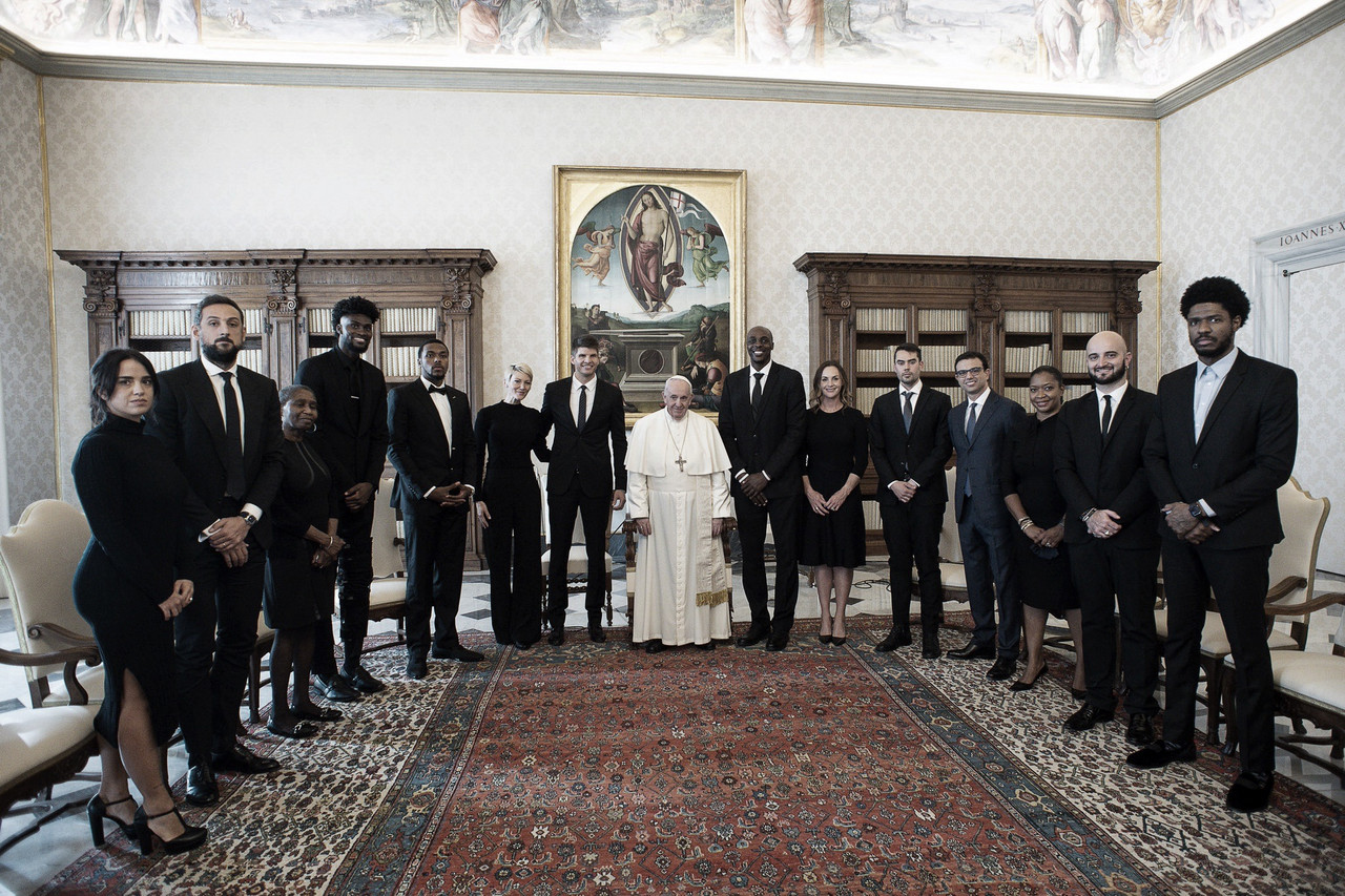 Players Travel to Vatican City