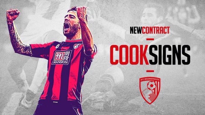 Steve Cook renueva con el Bournemouth hasta 2019