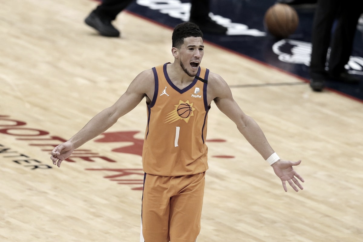 Devin Booker Replaces Anthony Davis in the 2021 All-Star Game