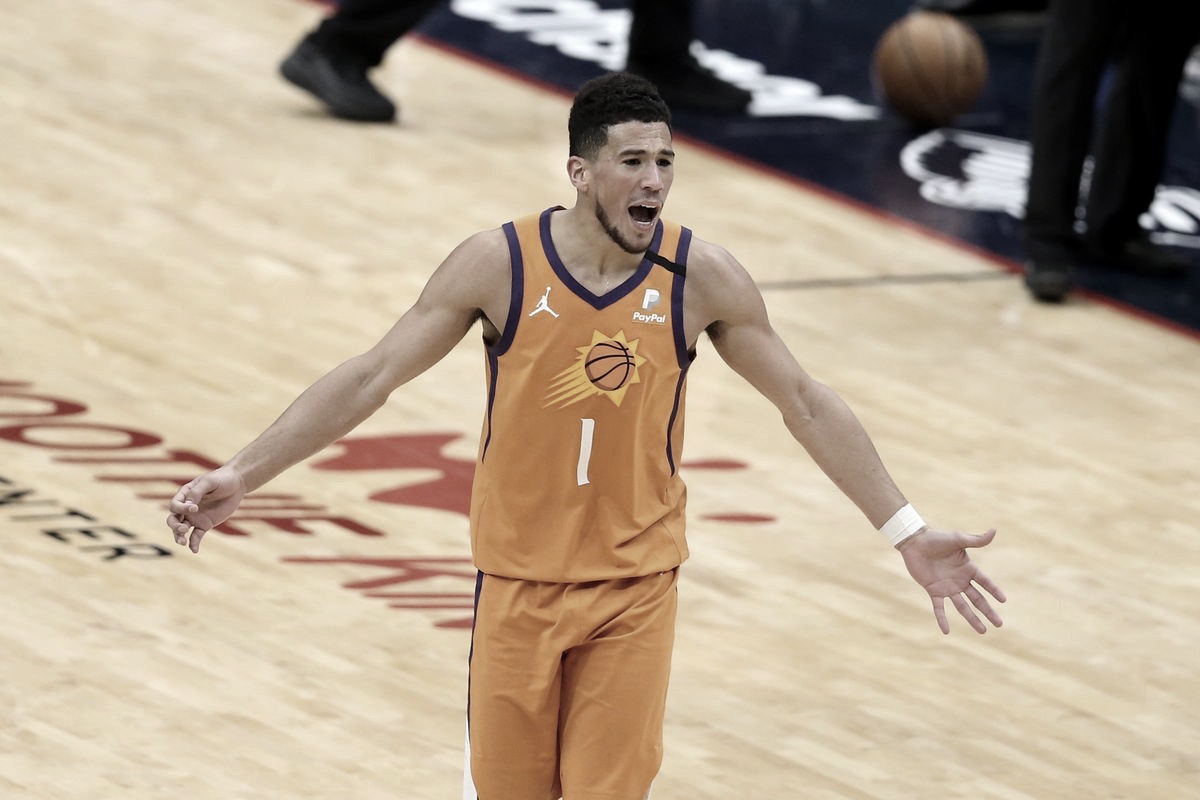 Suns' Devin Booker to replace Anthony Davis in NBA All-Star Game