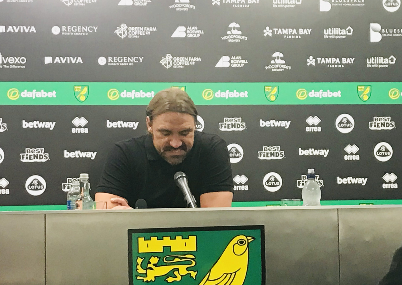 Daniel Farke bemoans injuries as he suggests his
squad can’t be blamed for heavy defeat