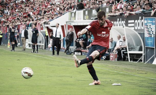 Oier Sanjurjo: "El gol se lo dedico a la afición"