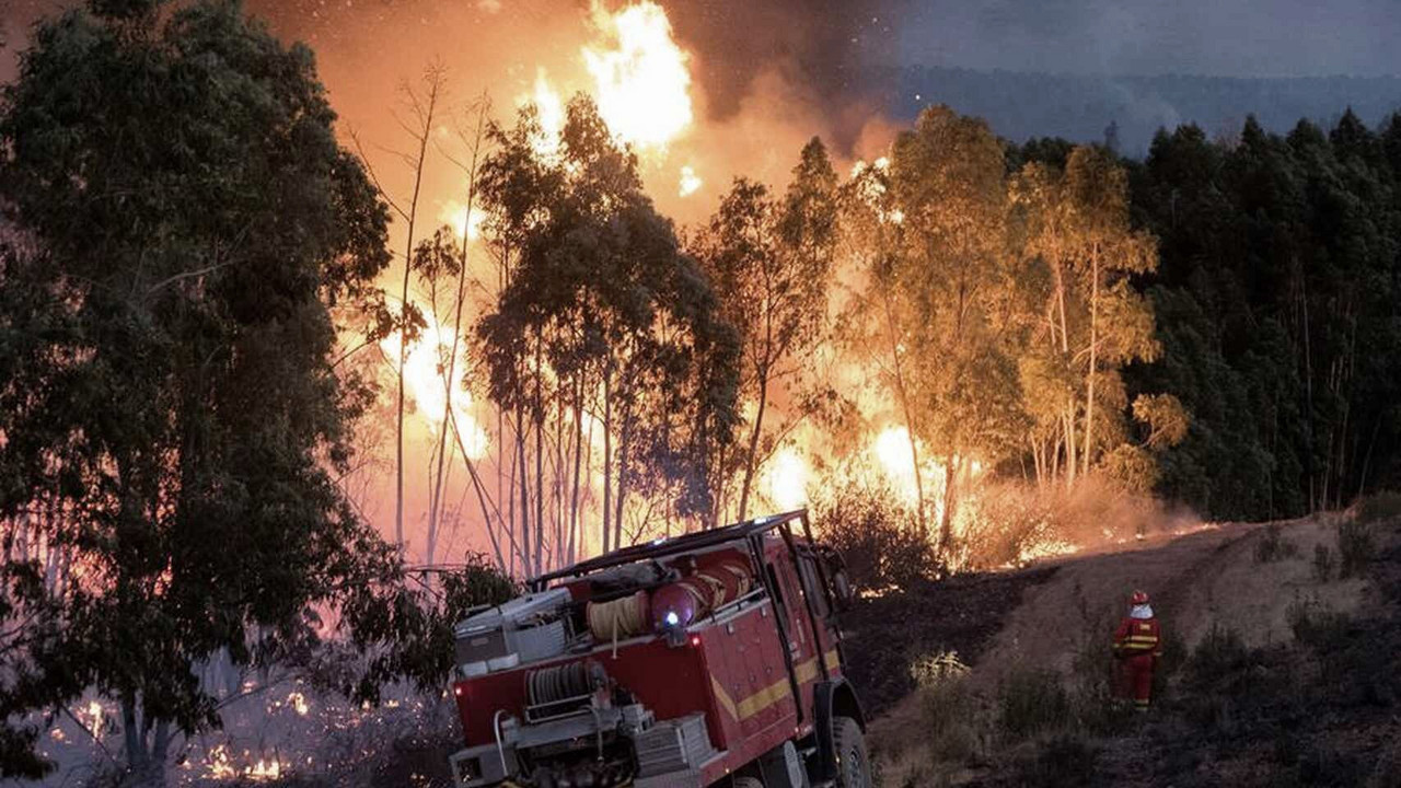 La Sierra de Huelva arrasada por las llamas