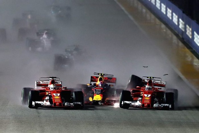 GP Singapore - Nessun provvedimento per Verstappen e Raikkonen