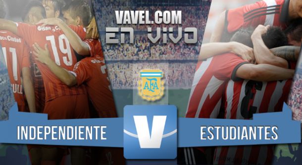 Resultado del partido Independiente - Estudiantes -  2015 (1-1)