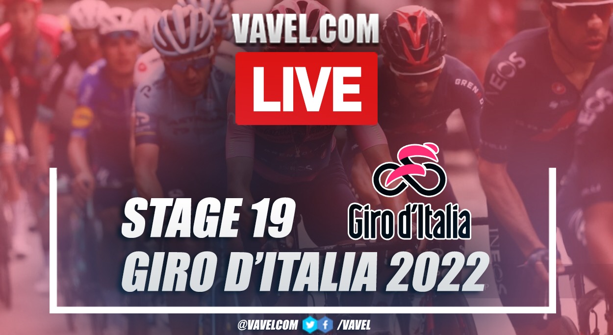 Giro d'Italia 2022 stage 19