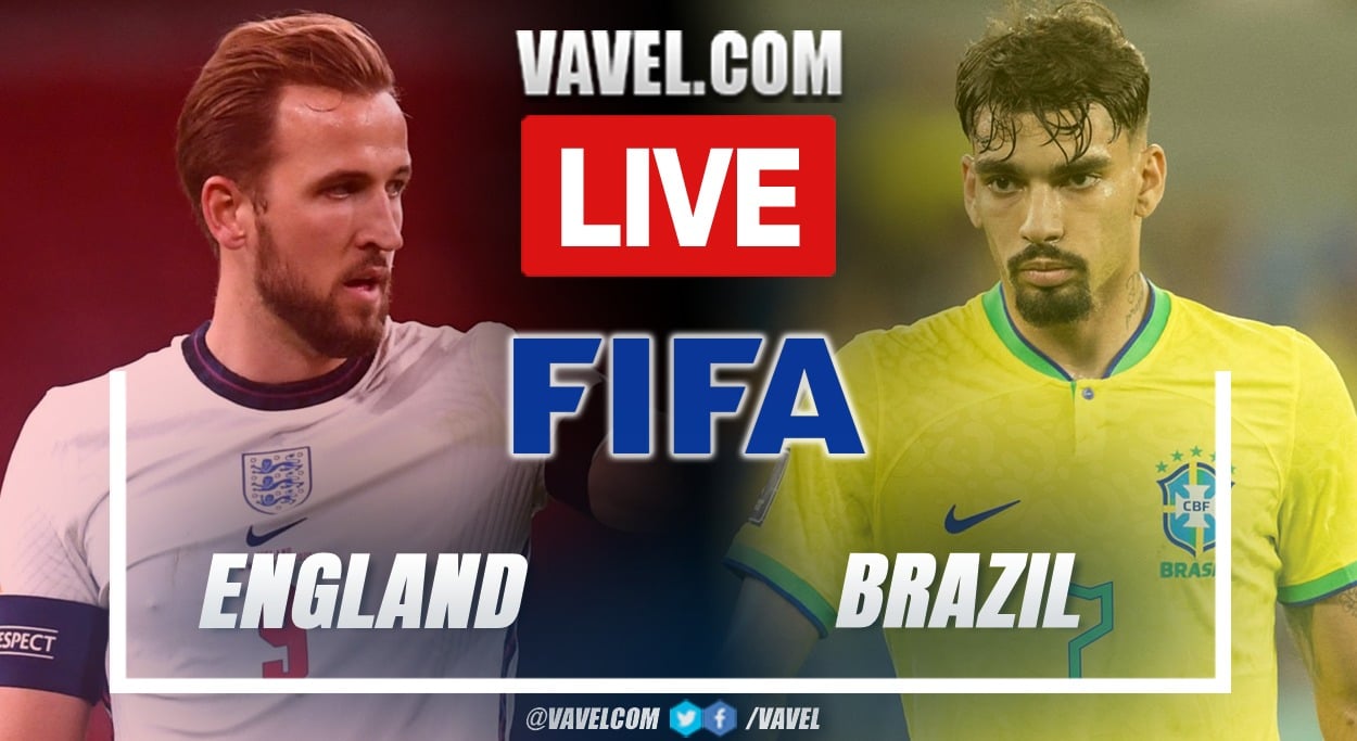 Inglaterra x Brasil AO VIVO em tempo real no jogo em Amistoso Internacional