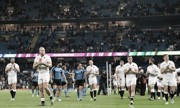 Copa Mundial de Rugby 2015: Inglaterra se despidió con una sonrisa ante un combativo Uruguay